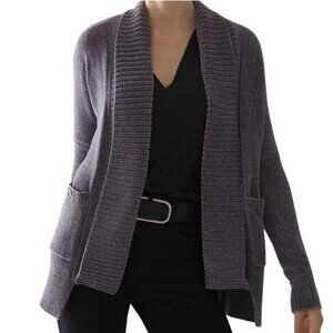 White House Black Market Cardigan Sweater Size XS Open Front Chenille Cozy Comfy